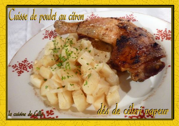 cuisse de poulet au citron