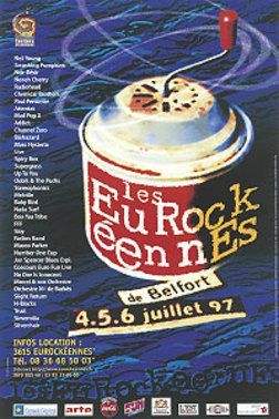 Affiche Eurockéennes 1997