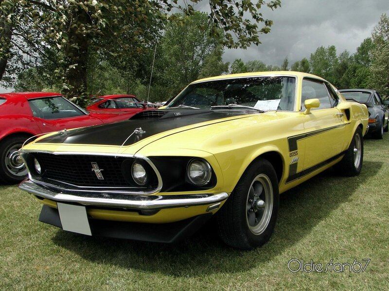 ford mustang boss fastback coupe 1969 a