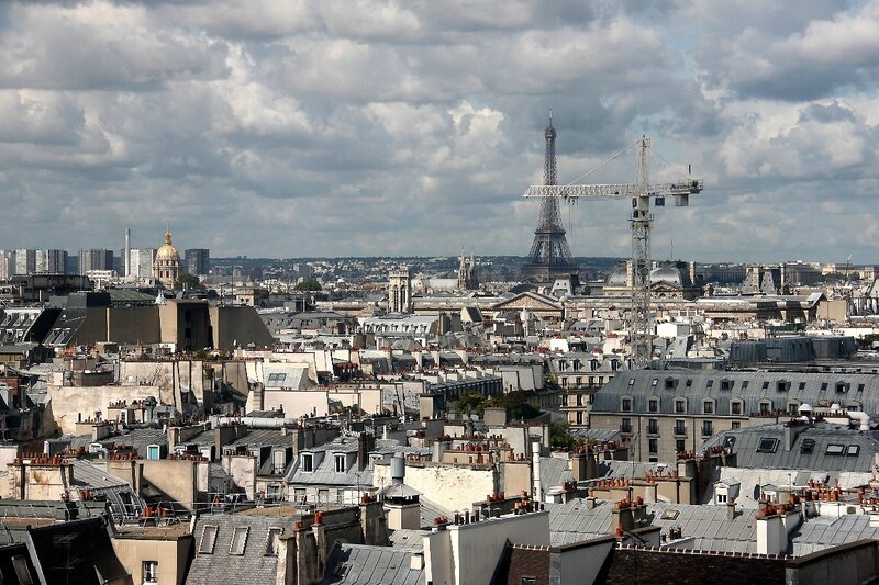 3-Vue de Paris, toits - Terrasse Beaubourg_6072