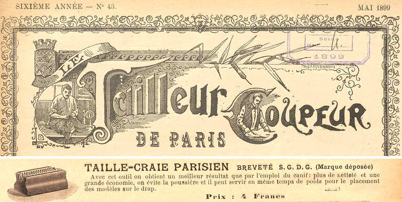 Tailleur-coupeur 1899 1