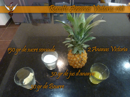 ananas Recette