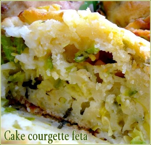 cake courgette interieur