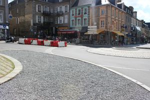 Avranches Tour de France 2013 travaux voiries