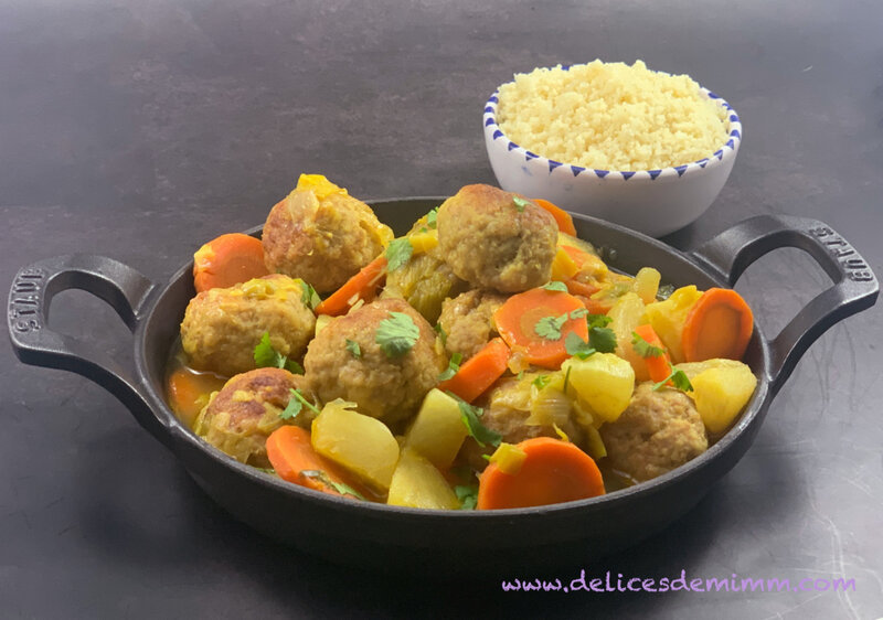 Tajine de légumes d’hiver aux boulettes caramélisées 2