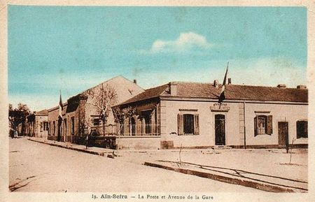 51Aïn-Séfra la poste et l'avenue de la gare