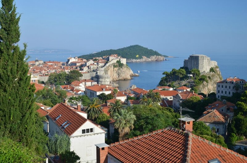 Dubrovnik, vu de l'appartement