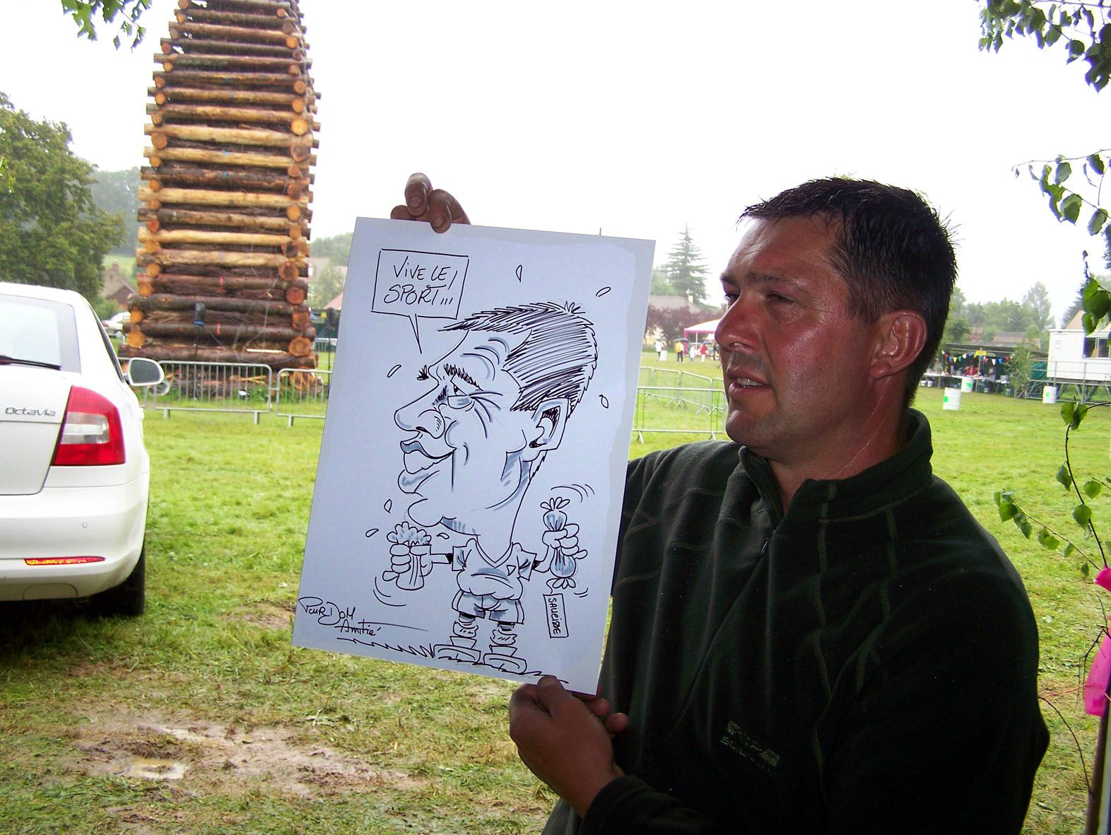 Caricature en direct BOURSIER 6
