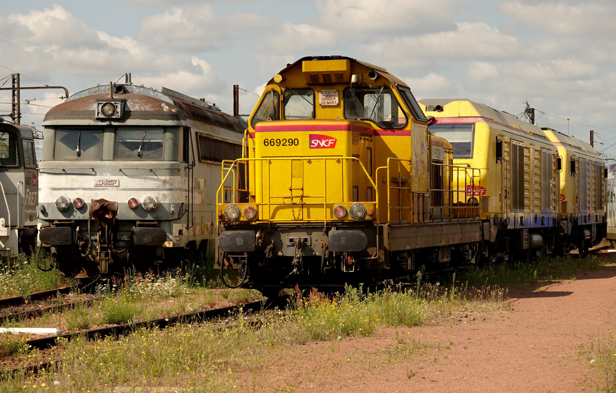 BB 69290, dépôt de St Pierre des Corps