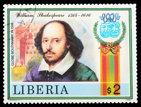 12547268-liberia-circa-1978-timbre-imprimé-par-le-libéria-montre-des-poèmes-de-shakespeare-circa-1978[1]