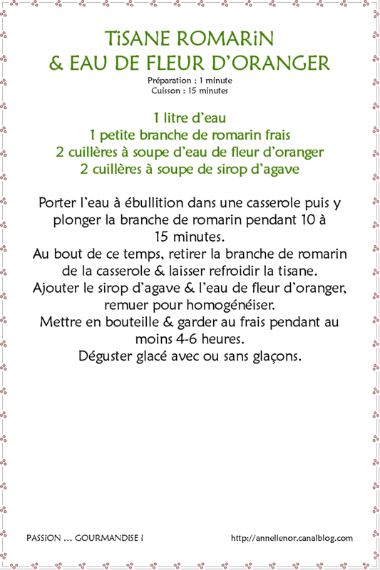 Tisane romarin & fleur d'oranger_fiche