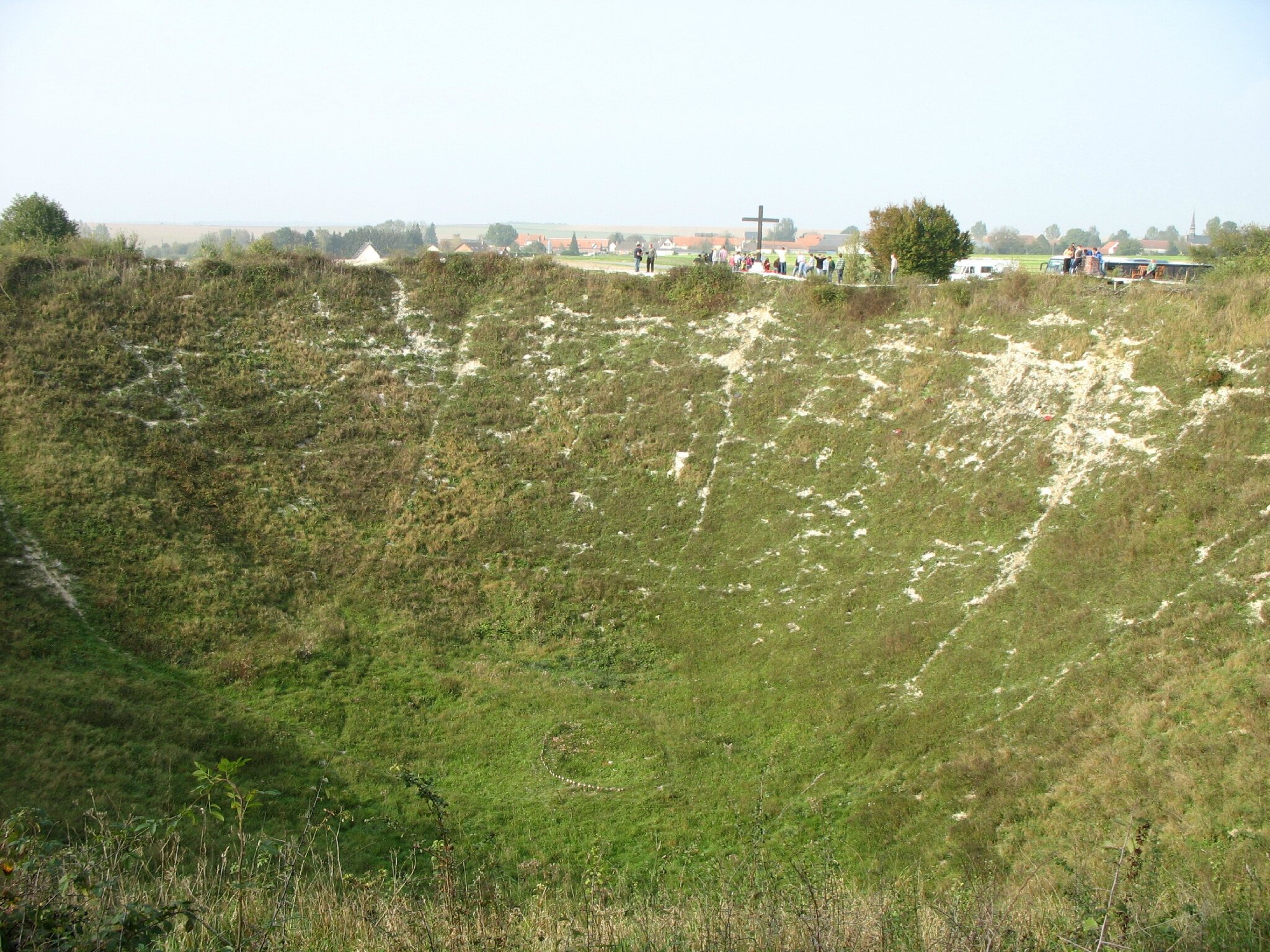 La Boisselle, trou de mine, Lochnagar crater (80)