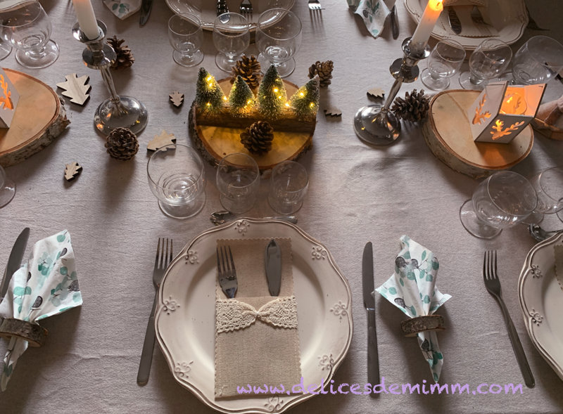 Ma table de Noël Noël nature 2