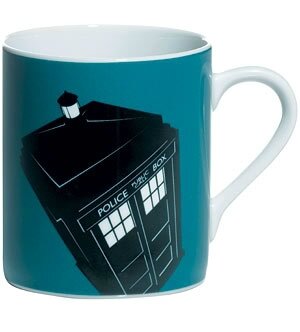 10- Doctor Who Home_ Mug Blue TARDIS