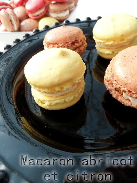 macaron abricot et citron1