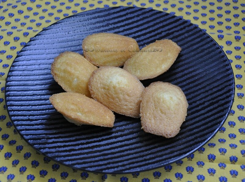 Madeleines assiette