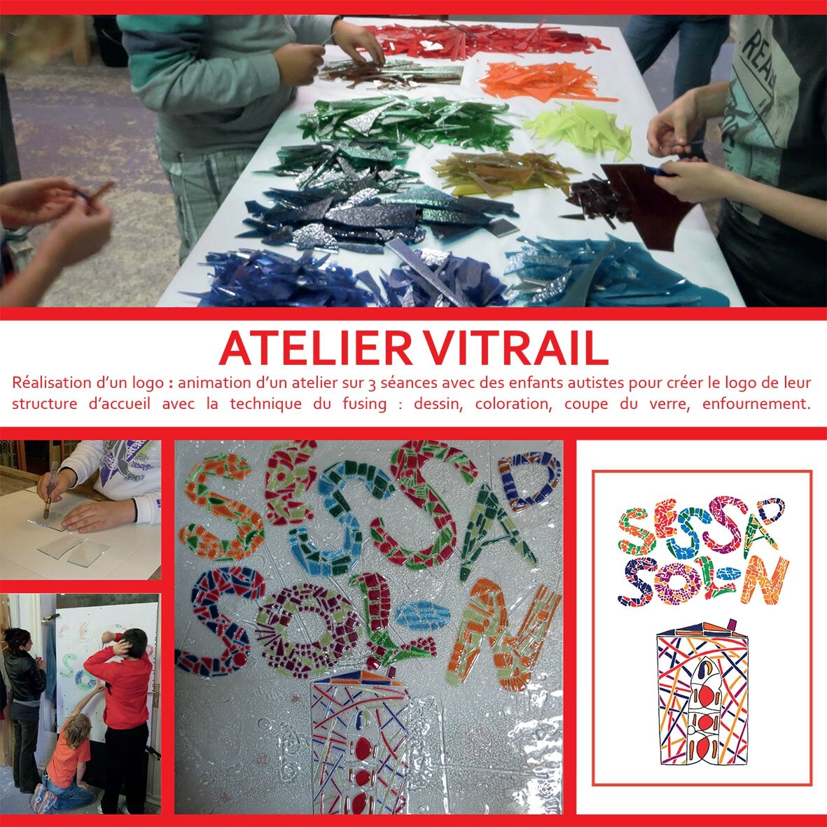 atelier vitrail enfant