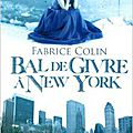 Bal de givre à New-York, Fabrice Colin