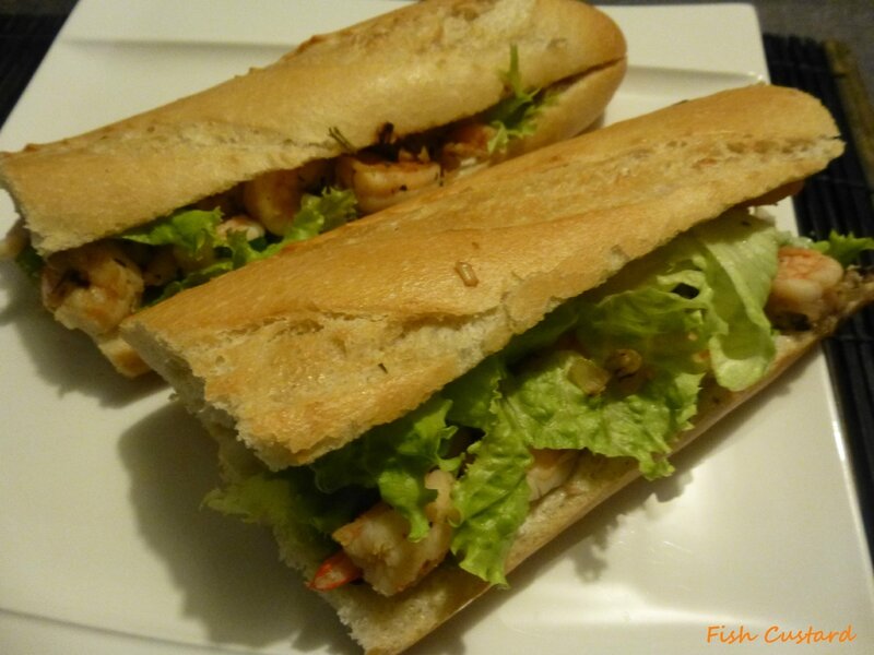 Sandwich aux crevettes (2)