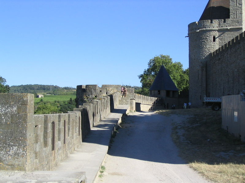 La Cité de Carcassonne : Les remparts