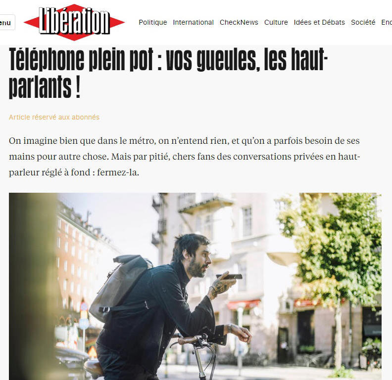 Vos gueules les connards !