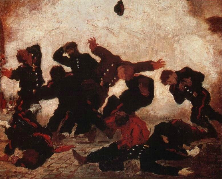 Manet, L'exécution