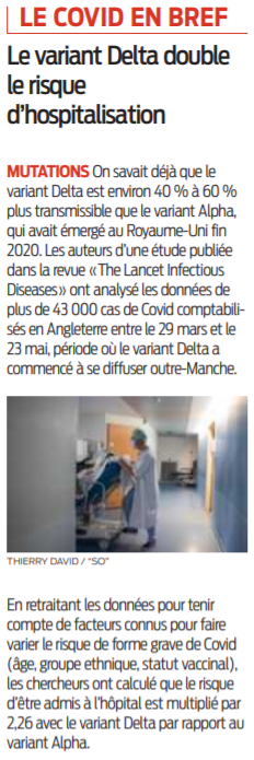 2021 08 29 SO Le Covid en bref