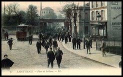 saint denis place de la gare