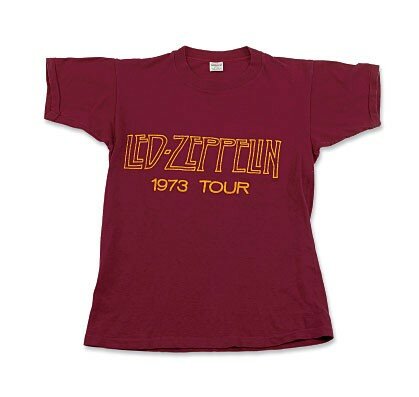 Led zeppelin 1973 hotsell tour t shirt