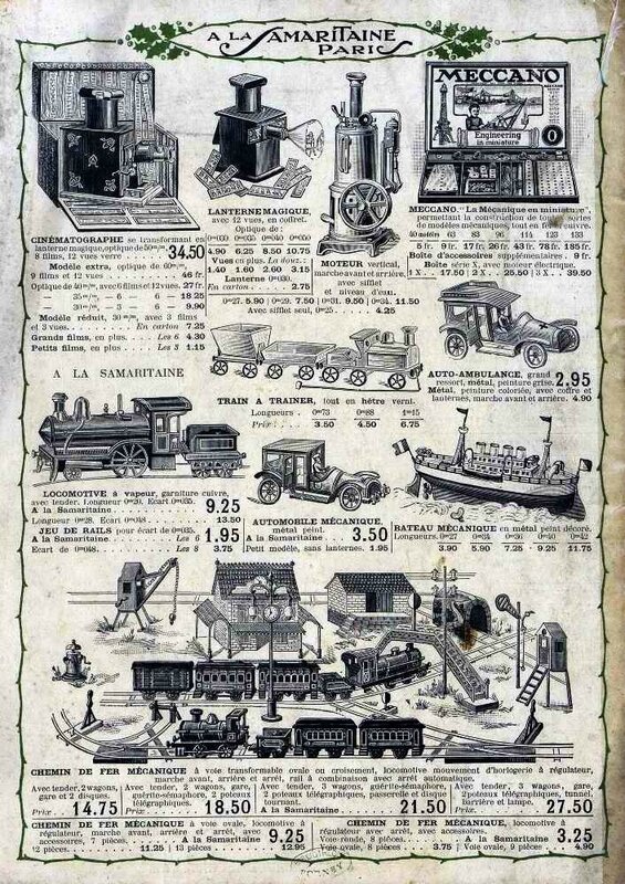 Samaritaine jouets 1916-2