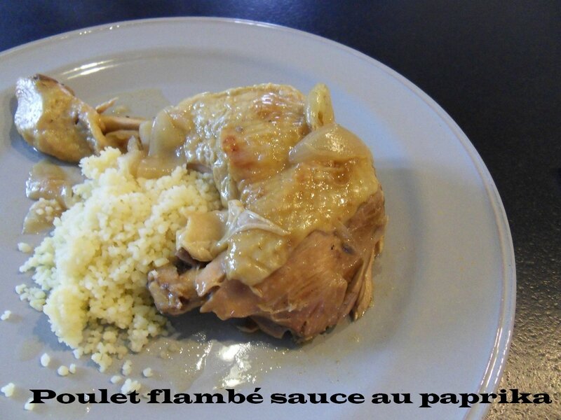 poulet flambé sauce au paprika1