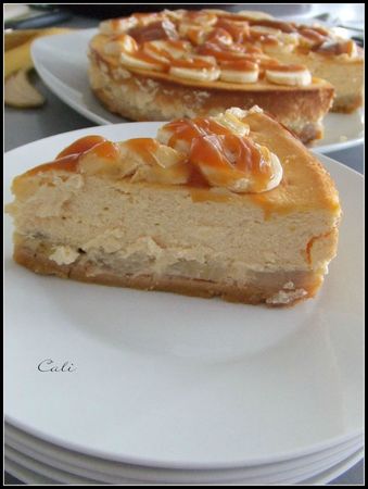 Cheesecake Bananes & Caramel Beurre Salé 002