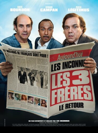 Affiche Les trois frères le retour