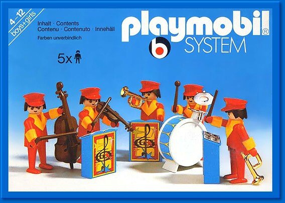 Boîte Playmobil Musiciens
