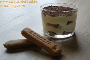 Tiramisu en verrine