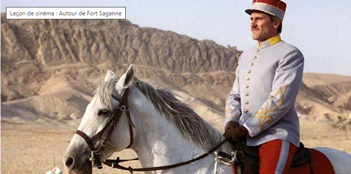 Fort Saganne (1984) Depardieu à cheval