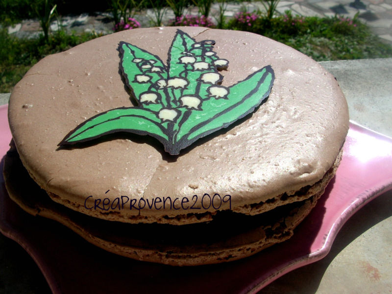 macaron géant du 1 mai