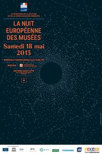 affiche la nuit des musées 2013 Manche