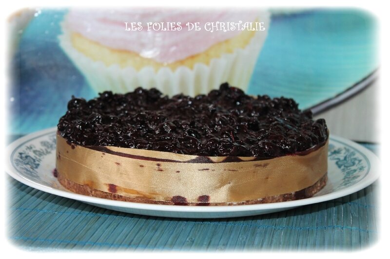 Cheesecake au cassis 1