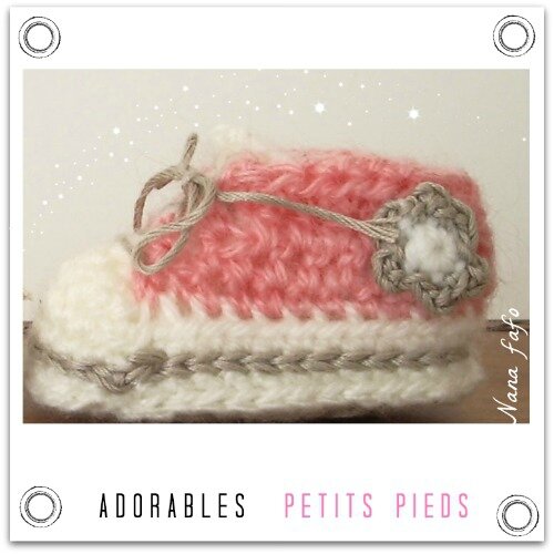 chaussons basket crochet-petits pieds