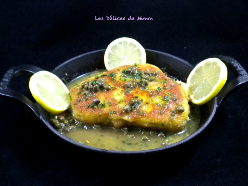 Côtes de veau panées au citron et aux câpres 3