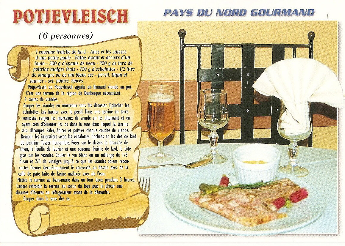 Nord pas de Calais, carte postale