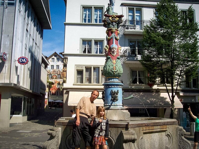 Lucerne fontaine
