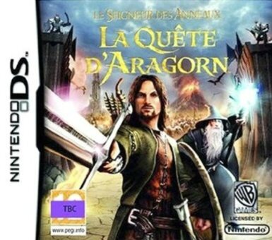 16- Jeu DS Le seigneur des anneaux La quête d'Aragorn