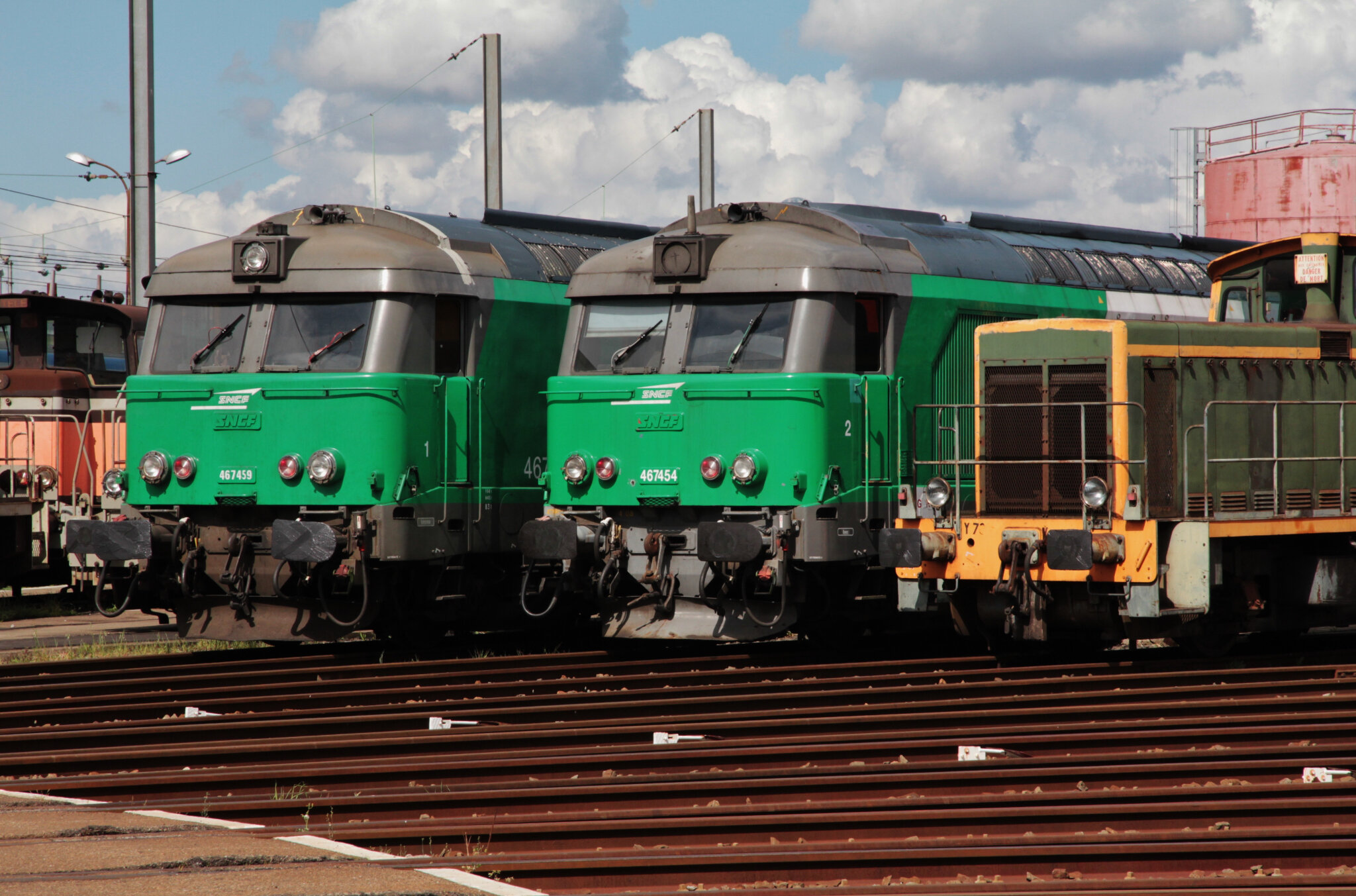 BB 67459 Fret, dépôt de Bordeaux