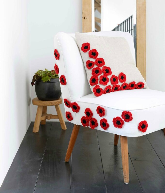 Coquelicots - Crochet déco - Anisbee