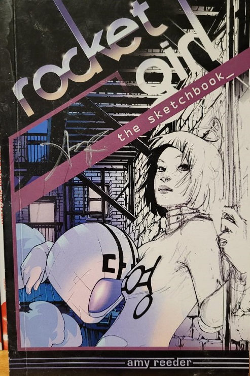 amy reeder rocket girl the sketchbook