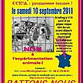 Manif à Mézilles le 10 septembre contre l’élevage desManif à Mézilles le 10 septembre contre l’élevage des chiens de laboratoire