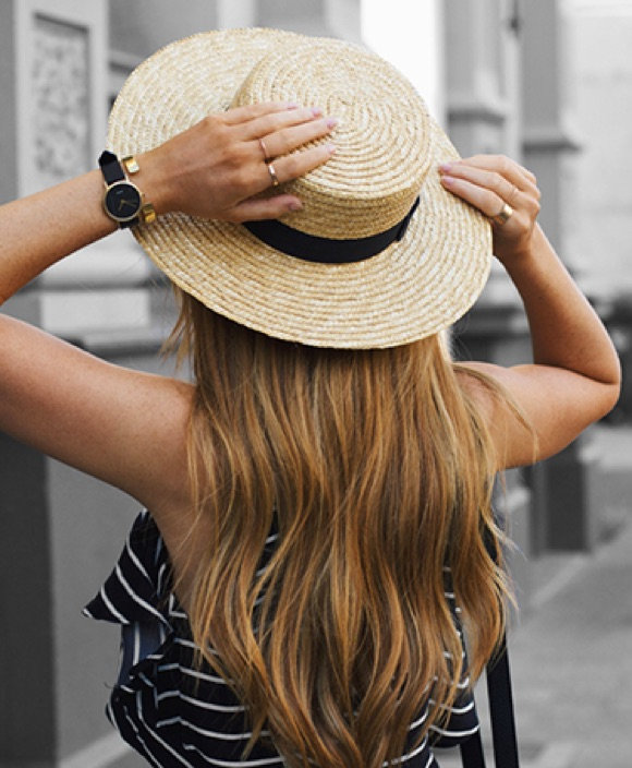 chapeau-canotier-ruban-noir