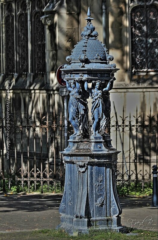 Fontaine Wallace Place du Colonel Fabien - Nancy